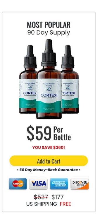 Cortexi - 3 bottles